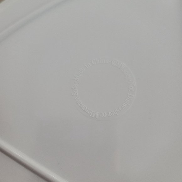 Disney Vintage minnie and mickey mouse Italian word pizza plates full set of 6 - Picture 8 of 10